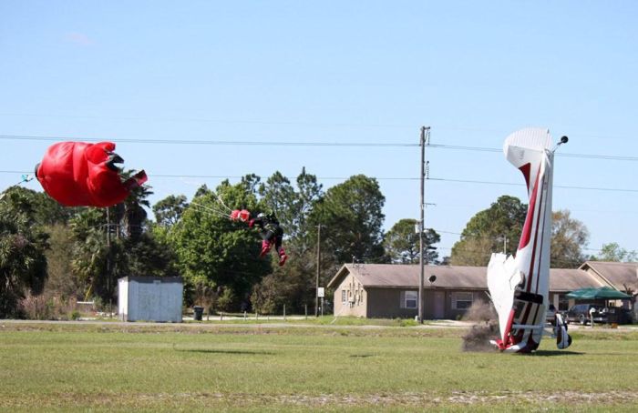 Skydiver Gets Hit by a Plane (15 pics)