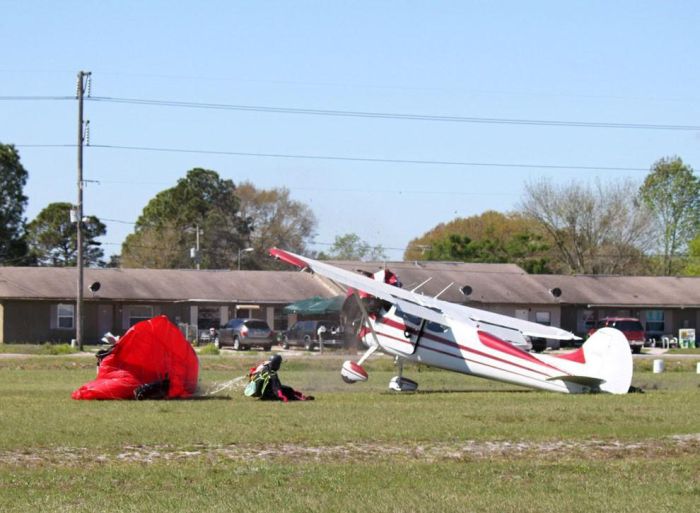 Skydiver Gets Hit by a Plane (15 pics)