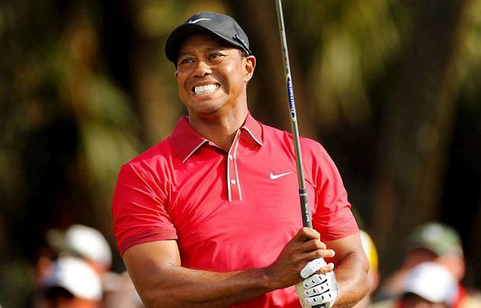 Tiger Woods Hits Fan in Head (5 pics)