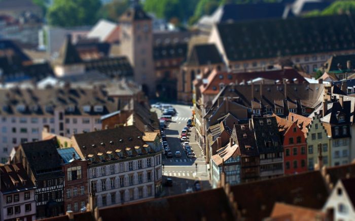 Tilt–shift Photography (50 pics)