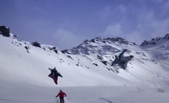 Base Jump Flying Suit Performance