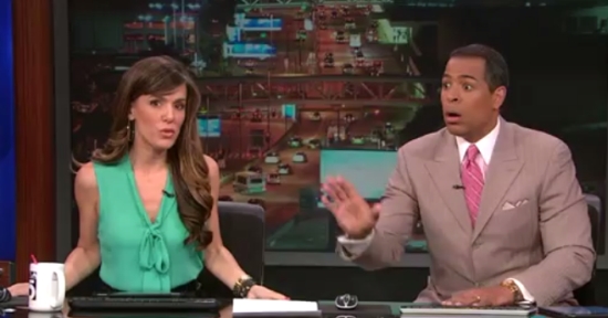 Earthquake on Live Air