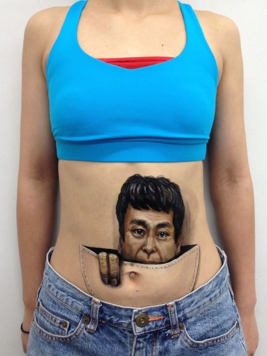 Japanese Body Paintings by Hikaru Cho (30 pics)