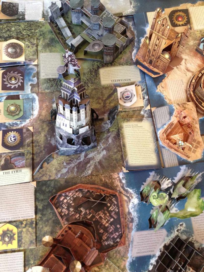 Beautiful Game of Thrones Pop-Up Book (7 pics)