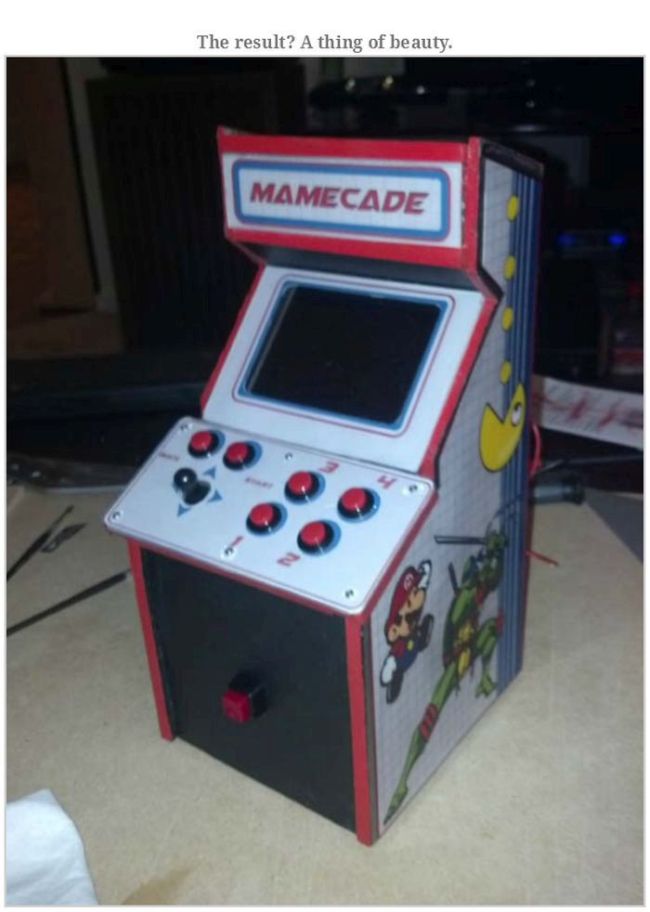 Guy Builds a Nostalgia Game Console (16 pics)