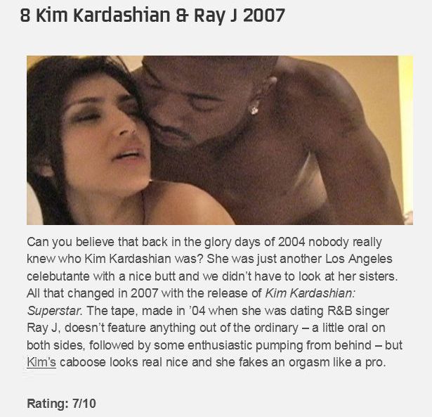 The Definitive Ranking of Celebrity Sex Tapes (30 pics)