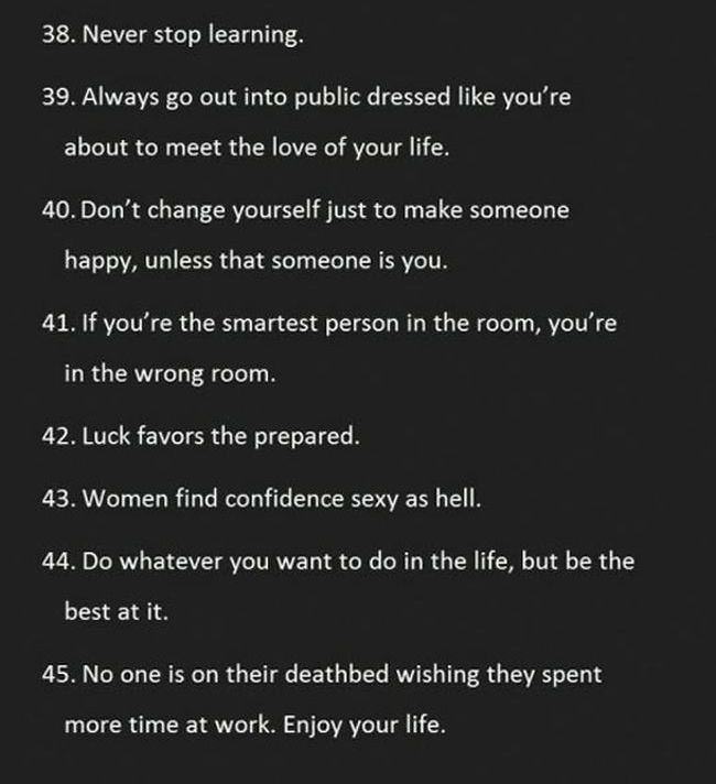 Words of Wisdom for Every Man (7 pics)