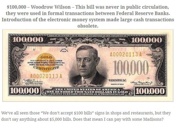 Rare Bills From the Past (5 pics)