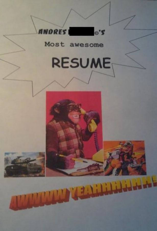 Resumes That Are So Wrong (20 pics)