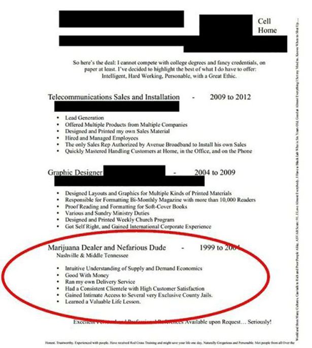 Resumes That Are So Wrong (20 pics)