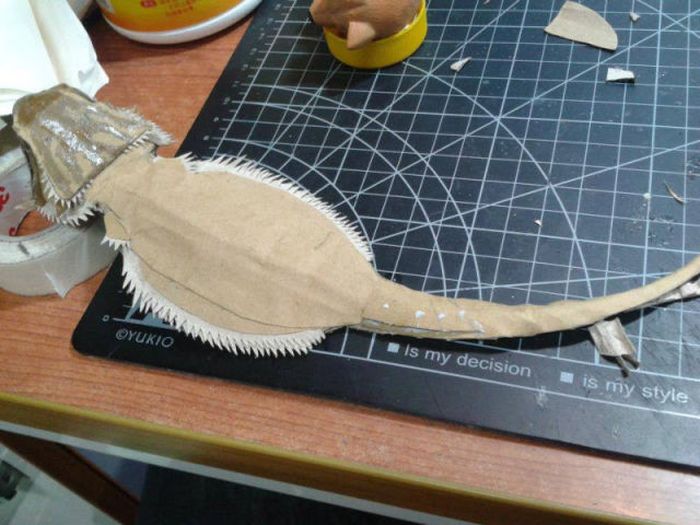 Bearded Dragon Paper Art (24 pics)