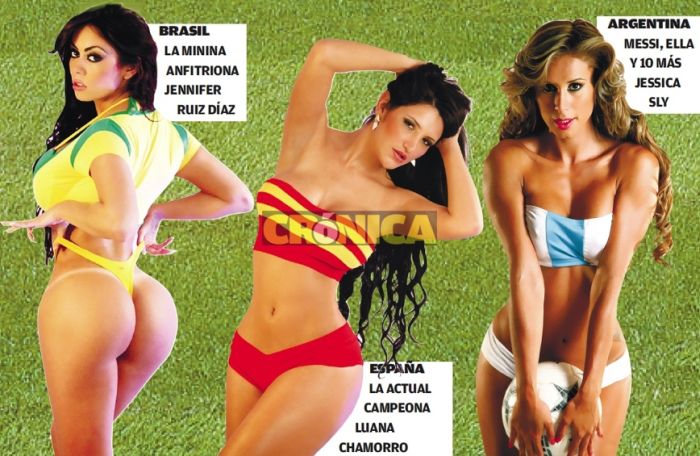 Sexy FIFA World Cup 2014 Calendar (30 pics)