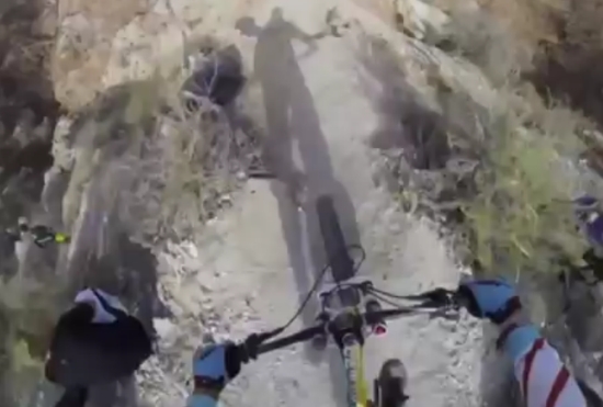 Scariest Ever Downhill on Bicycle