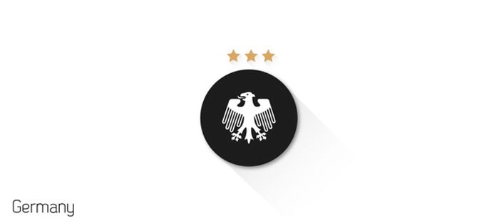 Minimalist Fifa World Cup Flat Design Shields (33 pics)