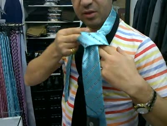 The Fastest Way to Tie a Tie
