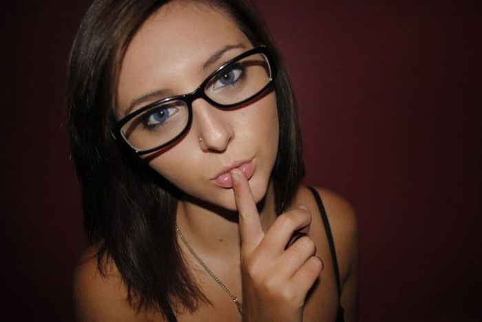 Girls With Glasses Are Always Sexy 44 Pics