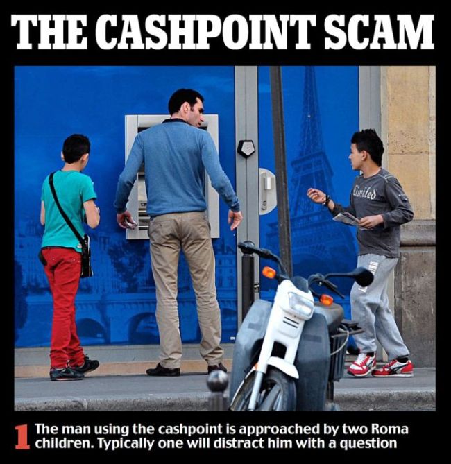 Don't Fall For This Scam At The ATM (3 pics)