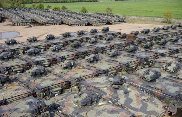This Is Where Army Tanks Go To Die (24 pics)