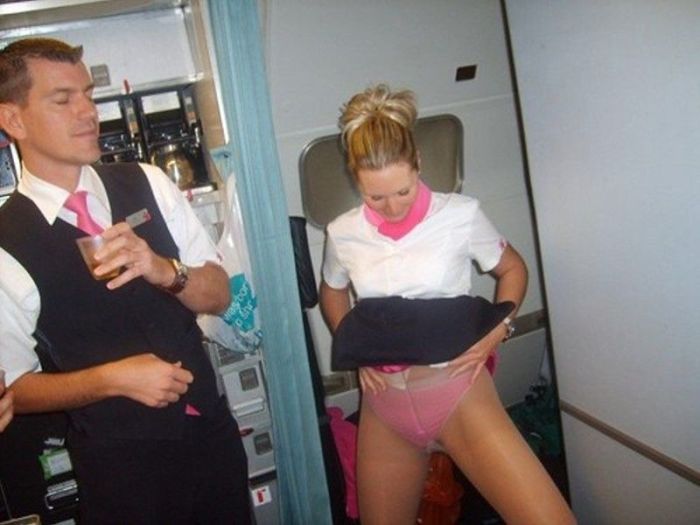 Flight Attendants Looking To Join The Mile High Club (22 pics)