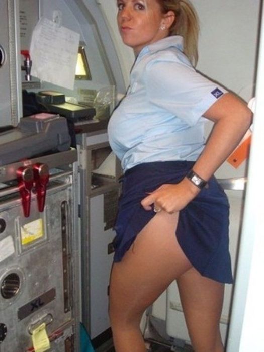 Flight Attendants Looking To Join The Mile High Club (22 pics)