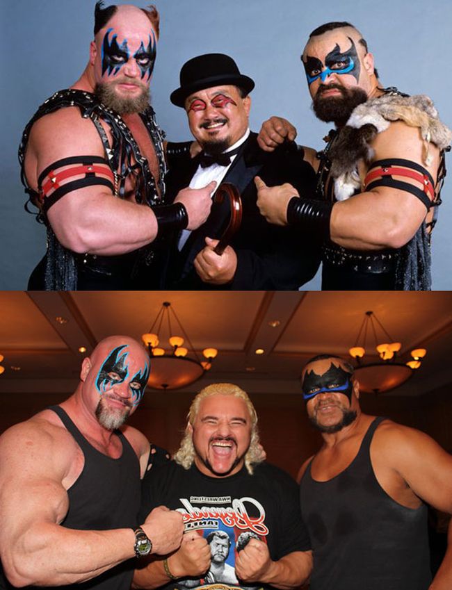 Pro Wrestlers Back In The Day And Today (20 pics)