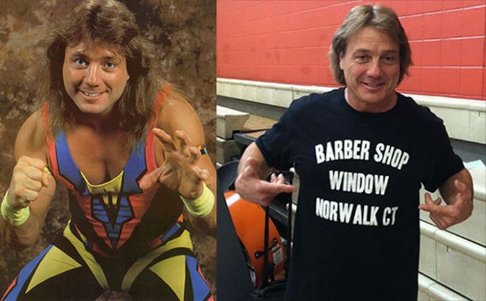 Pro Wrestlers Back In The Day And Today (20 pics)