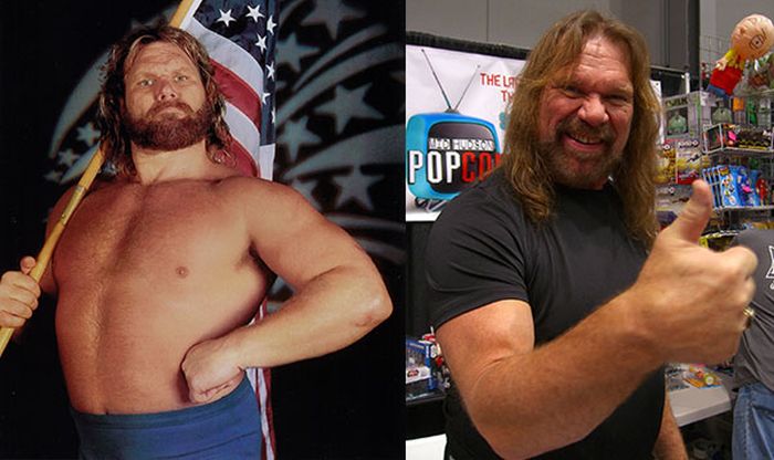 Pro Wrestlers Back In The Day And Today (20 pics)