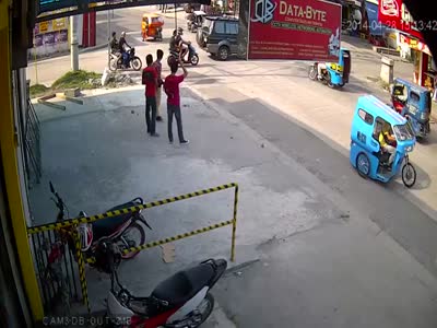 Shooting A Man On The Street Prank