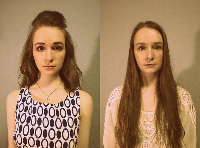 This Girls' Selfies Show Off 100 Years Of Fashion (10 pics)