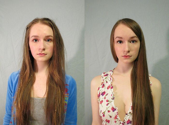 This Girls' Selfies Show Off 100 Years Of Fashion (10 pics)