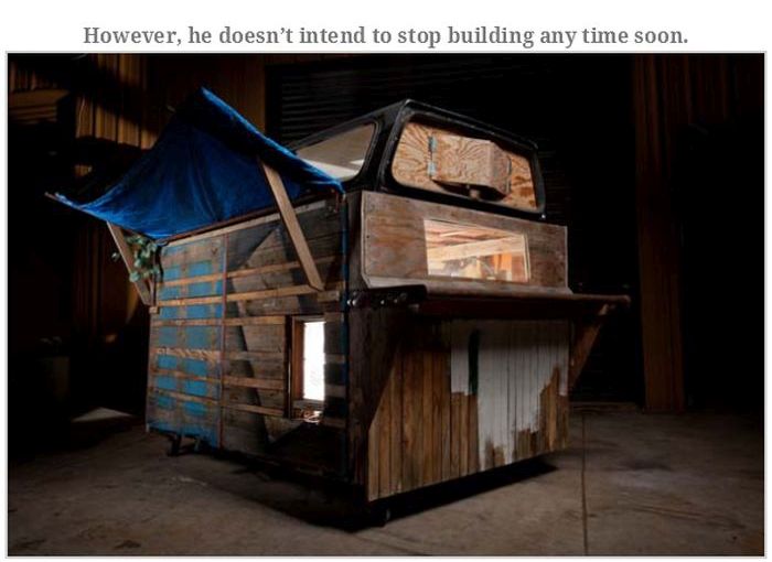 Homeless Shelters Made Out Of Yesterday's Garbage (25 pics)