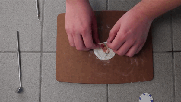 This Hamster Eats Dinner All Alone (8 gifs)