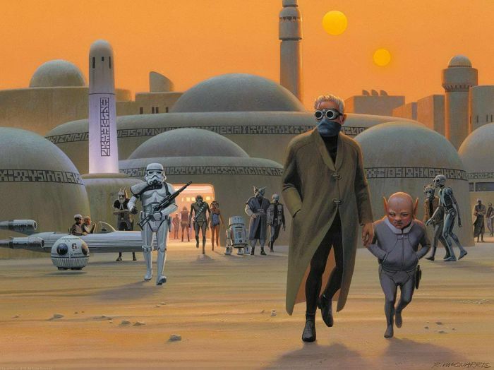 Ralph McQuarrie Makes Epic Star Wars Art (58 pics)