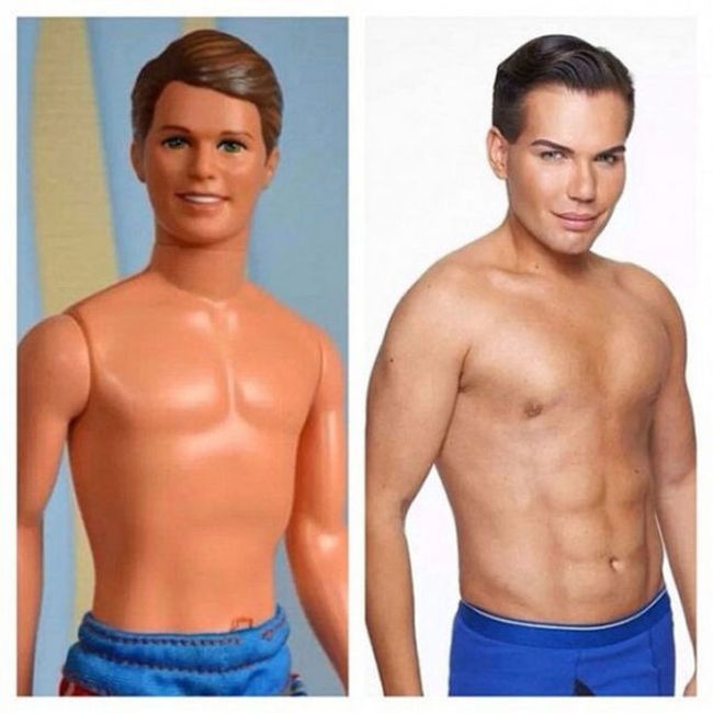 This Guy Became A Real Life Ken Doll (23 pics)