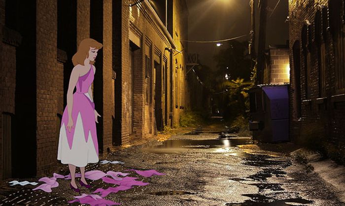 A Realistic Look At The Lives Of Disney Characters (11 pics)