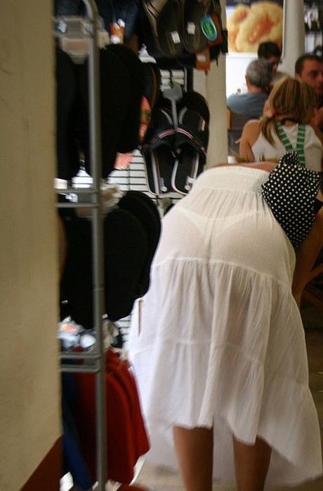 Candid Girls in See Through Clothes! - Gallery