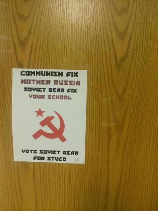 Vote Soviet Bear In For Student Council (16 pics)