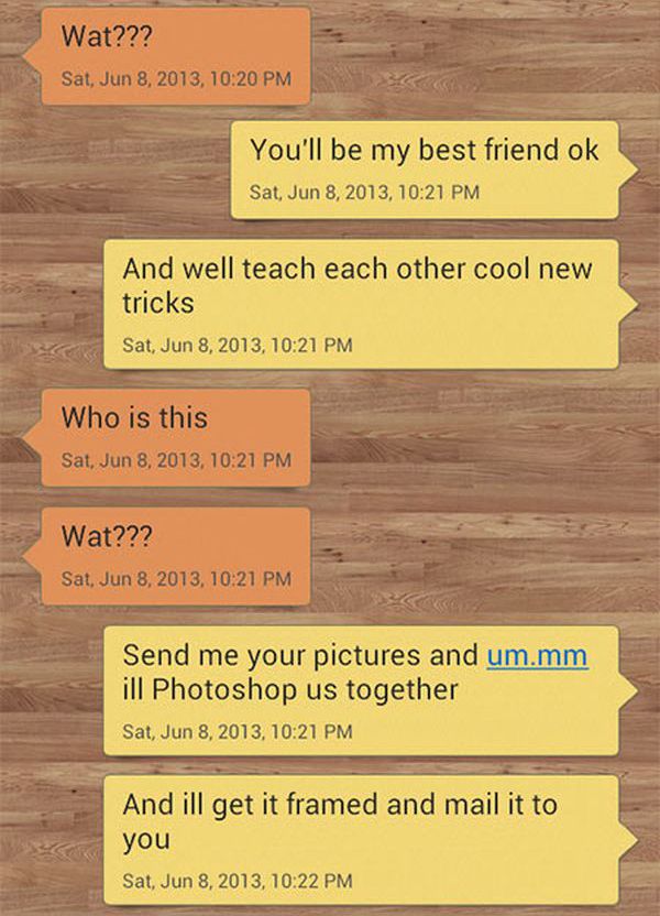 Wrong Number Text Gets Trolled Big Time (9 pics)