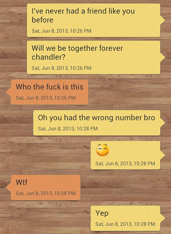 Wrong Number Text Gets Trolled Big Time (9 pics)