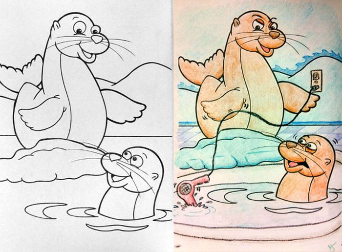 These Coloring Books Are Way Cooler Now (23 pics)