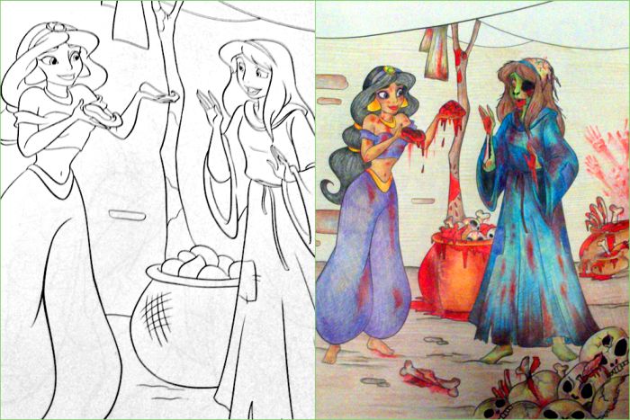 These Coloring Books Are Way Cooler Now (23 pics)