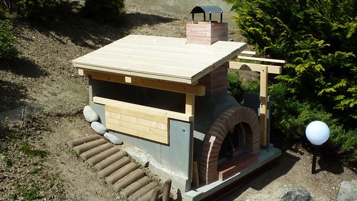 This Homemade Brick Oven Makes Awesome Pizza (33 pics)