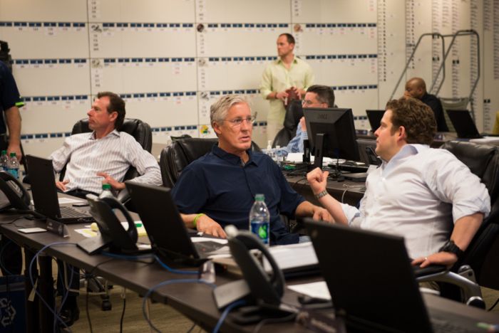 Get An Inside Look At The NFL Draft War Rooms (17 pics)