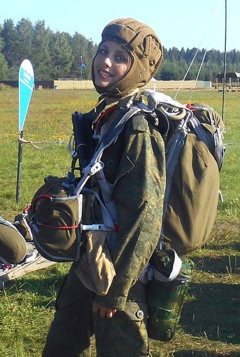 Sexy Russian Soldier Julia Harlamova (42 pics)