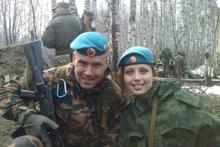 Sexy Russian Soldier Julia Harlamova (42 pics)