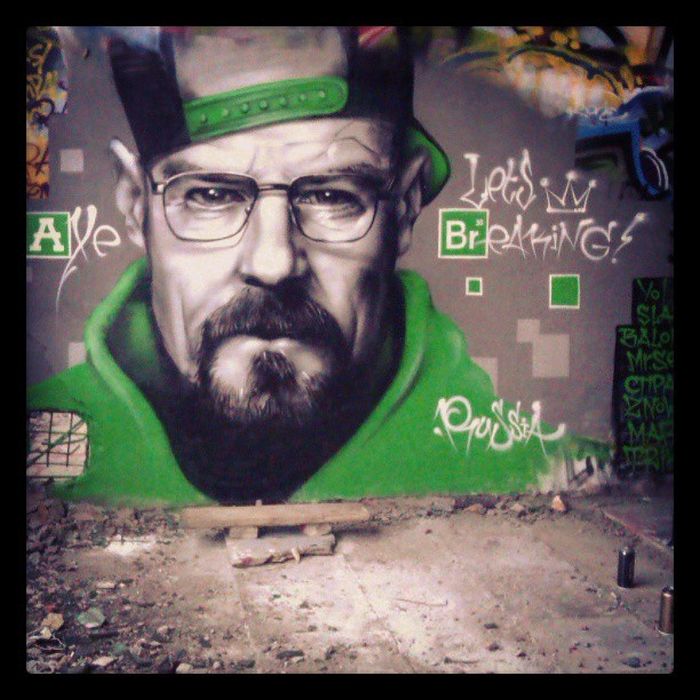 The Most Amazing Breaking Bad Street Art Ever (30 pics)