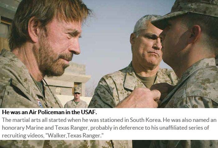 Awesome Chuck Norris Facts That Are Also True (10 pics)