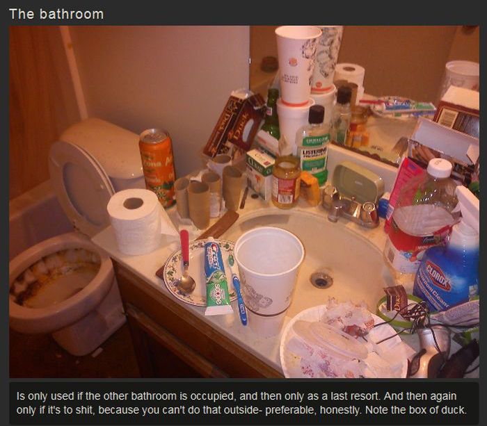 Roommate Refuses To Clean (6 pics)