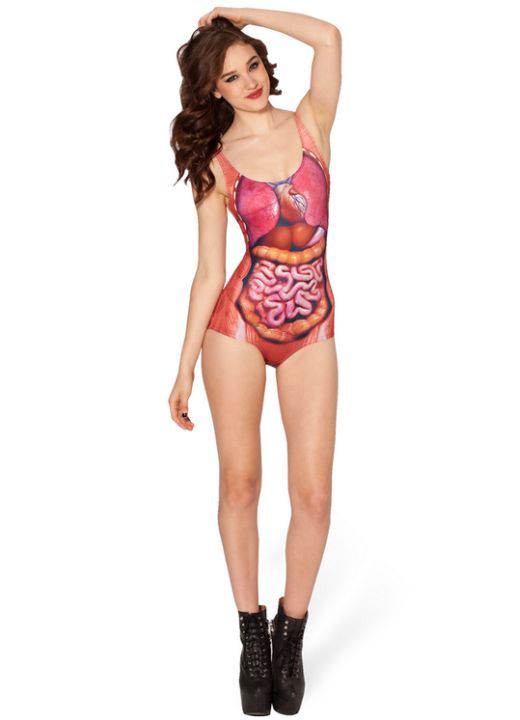 Can't Decide If This Swimsuit Is Cool Or Creepy (9 pics)