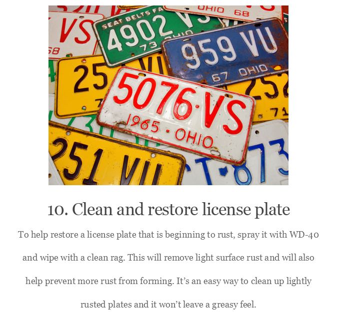 13 Great Things You Can Do With WD-40 (13 pics)